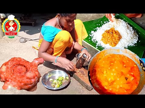 Elephant Foot Yam Recipe | Santal Tribal Women Cook Elephant Foot Yam in Traditional Method | Suran