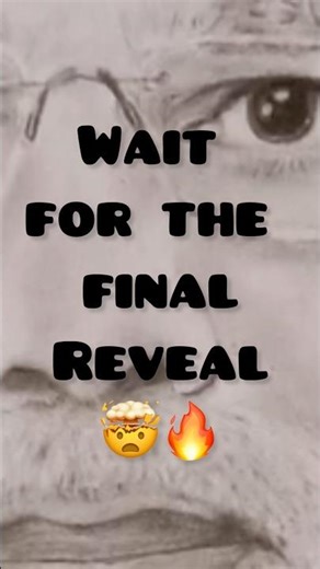 Wait for the Final Reveal Portrait 🤯🔥 | PM Narendra Modi ji Portrait Sketch #shorts #shortsfeed