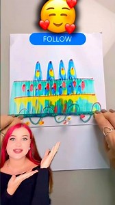 anyone can draw this🏰 #shortvideo #draw #drawing #lock #lifehacks #tutorial