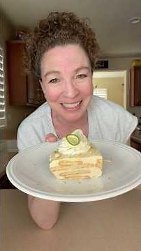 Carlota de Limon (lime icebox cake)