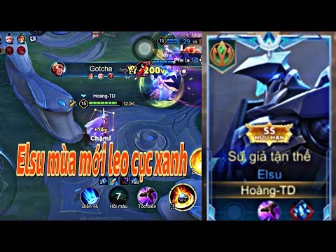 Elsu cục xanh bắn toàn hụt#lienquanmobile #elsu #garenaliênquânmobile