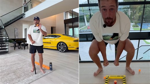 Bryson DeChambeau giving away £240k Bentley after making incredible golf shot