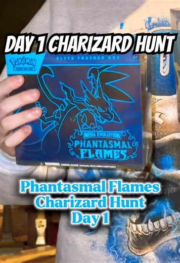 Opening a Pokémon Pack Every Day… Until I Pull Charizard! 🔥#phantasmalflames #pokemon #pokemoncards