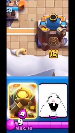 DaysNoSweat on Instagram: "Hero mini pekka❤️🤤#cr #clashroyalememes #clashroyale"