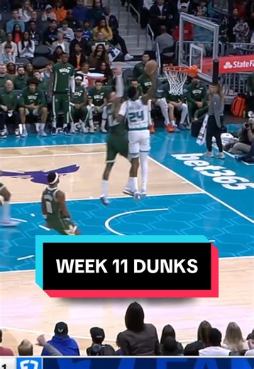Top Dunks in NBA Week 11 Highlights