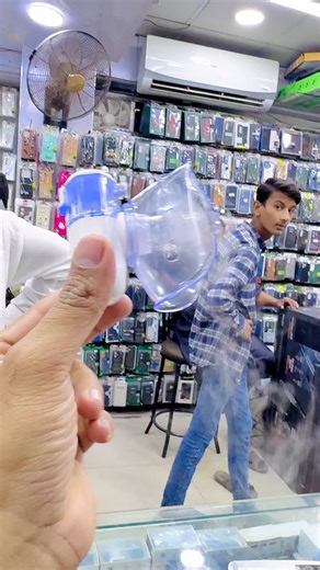 Mini Portable Nebuliser pocket size can carry anywhere because of its long battery life | Jutt Mobiles