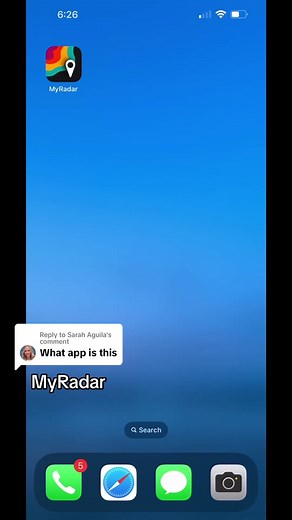 Blue Radar App: MyRadar Overview