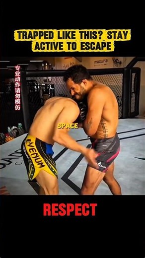 How to Escape When Someone Traps You Up Close #combatsport