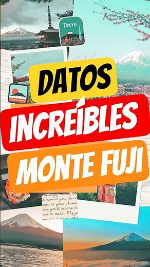 Datos increíbles del Monte Fuji 🇯🇵 | #curiosidades