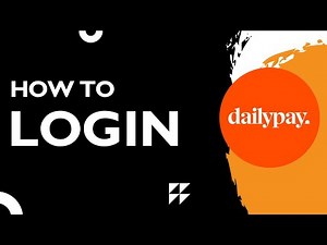 How to Login to Your DailyPay Account | DailyPay App & Website Login Tutorial (2025 Guide)