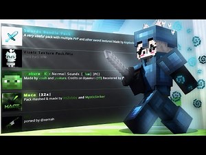 Top 5 Best MCPE PVP Texture Packs! (Minecraft Bedrock 1.21)