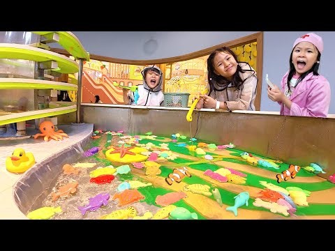 Play Fishing and Become a Doctor - Children's Playground
