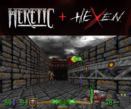 Heretic and Hexen Return with Modern Flair, Including Online Multiplayer