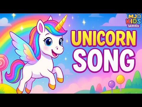 🌈 Magical Unicorn Song for Kids 🦄 | Fun Dance, Rainbow World & Glitter Adventure ✨ | Unicorn Rhyme