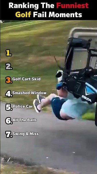 Ranking The FUNNIEST Golf Fail Moments