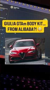 Alfa Romeo Giulia GTAm Body Kit From Alibaba?! Full Kit + Exhaust
