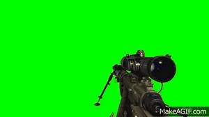 [MLG SOURCE] Quickscope ( 420) Green Screen on Make a GIF