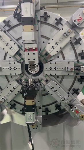 Camless Spring Machine Model：US-236 Wire Dia. 0.3-2.5mm custom springs new machine running testing