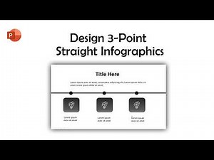 Professional 3-Point Infographic Design in PowerPoint | Easy Tutorial