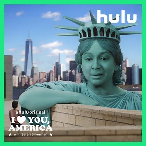 51K views · 163 reactions | Sarah Silverman meets the Statue of Liberty, as played by Maya Rudolph. An all new episode of I Love You, America is now streaming on Hulu: https://hulu.tv/WatchILYA | I Love You, America | Facebook