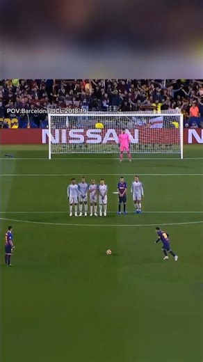 Free kick or penalty? For Messi, it’s the same magic.” ✨⚽ #footballshorts