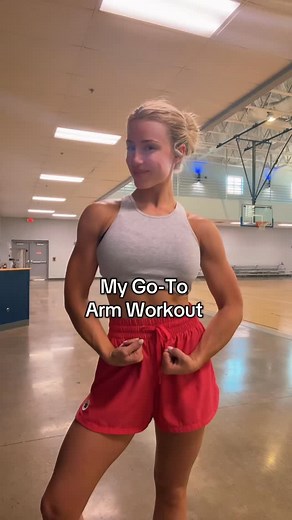My arm workout ✨ | Chloe Holladay.