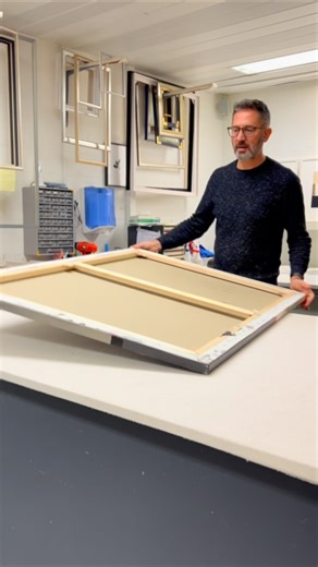 297K views · 520 reactions | How to remove a painting from its...