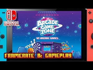 Arcade Game Zone - (Nintendo Switch) - Framerate & Gameplay