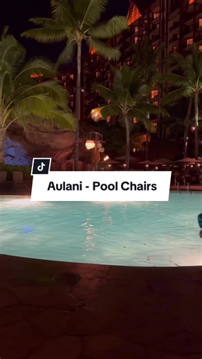 Let’s talk pool chairs at Aulani! 🏝️ Arrive early and relax in style—nothing beats a perfect poolside day. #Aulani #PoolsideVibes #DisneyResorts #HawaiiVacation #TravelTips
