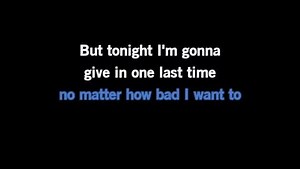 Karaoke Tomorrow - Chris Young - CDG, MP4, KFN - Karaoke Version
