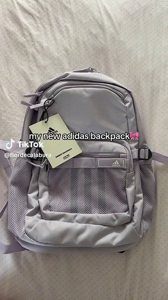 my new adidas backpack! #college #backtoschool #backpack #adidas #fyp #backtoschoolhaul @adidas