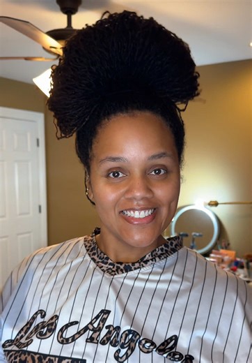 Messy Bun Ideas for Sisterlocks and Microlocks