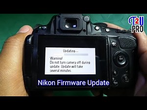 How to update nikon d5100 firmware