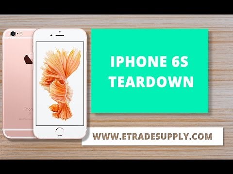 iPhone 6S teardown/disassembly