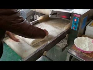 Semi-automatic dough press machine