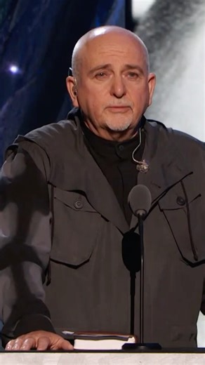 Peter was inducted as a solo artist into the Rock & Roll Hall of Fame on this day 12 years ago.