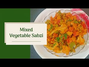 Mixed Vegetable Sabzi | Recipe Video | Feasting On