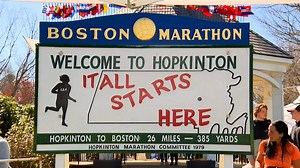 The Boston Marathon returned to Patriots' Day for the first time in three years. Watch 2 minutes of the best moments from this year's race. | WBZ / CBS News Boston