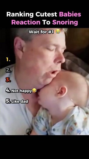 You Won’t BELIEVE How These Babies React To Snoring ! (Cutest Ranking Ever) #petshub