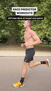 154K views · 490 reactions | Race Predictor Workouts. All reps done at target race pace for the given distance  | Shred Athletics | Facebook