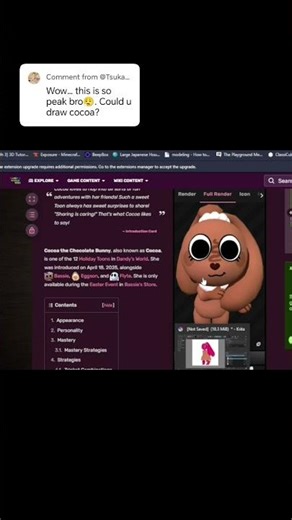 coca #dandysworld #xether #krita #polygonalart