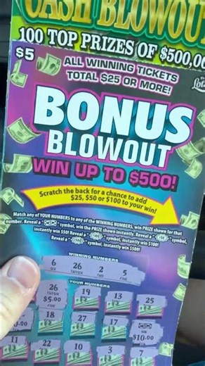 Huge Win!!! #share #lottery #entertainment #scratch #today #win #winner #huge #hugewinner #fyp