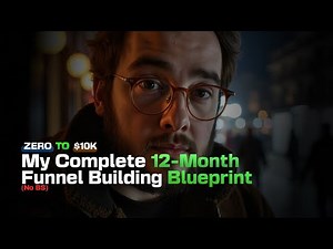 Zero to $10K/Month: My Complete 12-Month Funnel Building Blueprint (No BS)