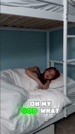 3 Girls Playing a Dorm Monster Game Gone WRONG! 😱 Green Monster Attack Prank #rumi #KPOP