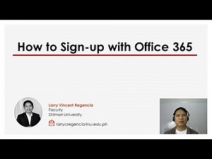 How to Signup for Office 365 using Work Email