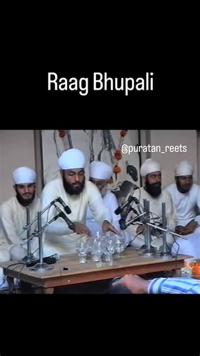 puratan reets on Instagram: "Raag bhupali played on jalta rang by ragi balwant singh ji"