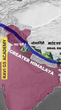 🔥 HIMALAYA | GEOGRAPHY | #youtubeshorts #shorts #video #reels #himalayas #geography #bpsc #gk #bssc