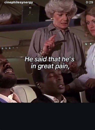 “Airplane” this movie is a classic 🙌🏽😂 currently free on YouTube