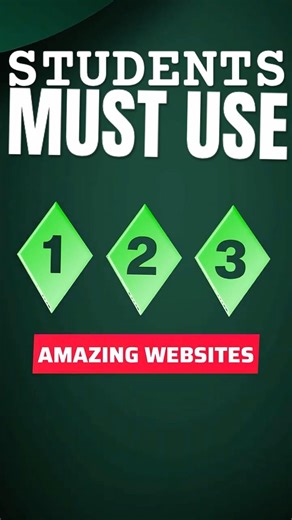 3 Free Websites Every Student Needs!