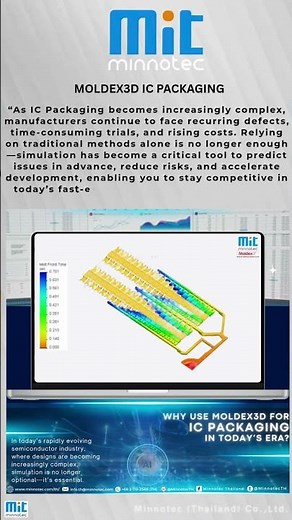 IC Packaging - 📉 Why Use Moldex3D for IC Packaging in Today’s Era? 📦